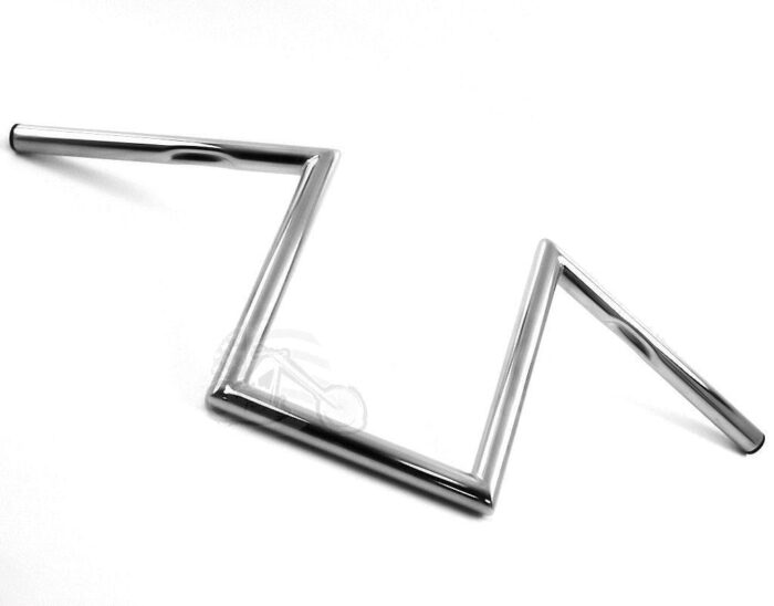 10" Chrome Z Bars Handlebars Mini-Ape Apes Harley Sportster Nightster Iron 72