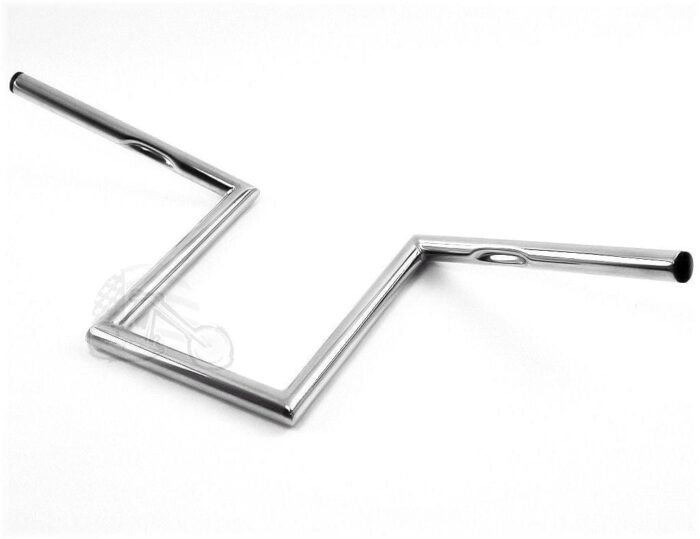 10" Chrome Z Bars Handlebars Mini-Ape Apes Harley Sportster Nightster Iron 72