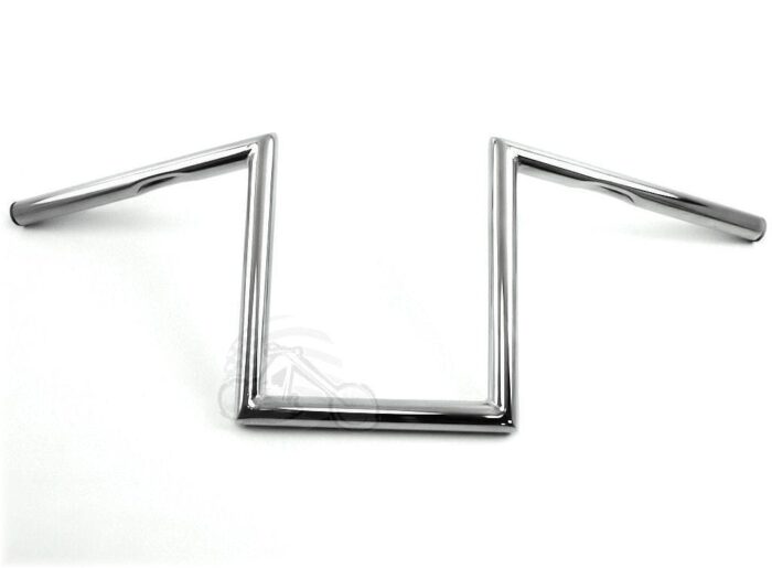 10" Chrome Z Bars Handlebars Mini-Ape Apes Harley Sportster Nightster Iron 72