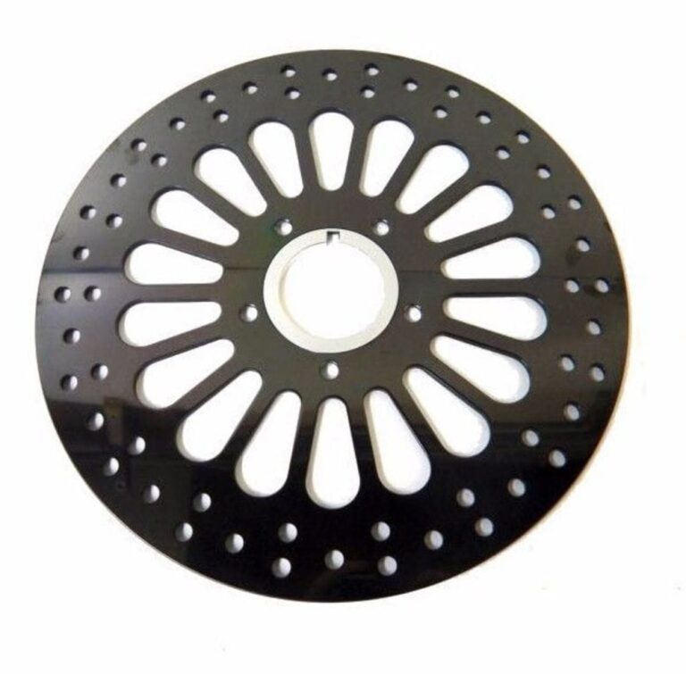 11.5" Black Stainless Steel Super Spoke Front Brake Rotor Disk 1984-2013 Harley