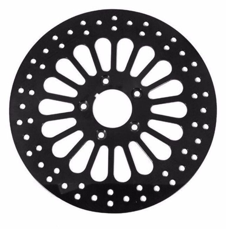 11.5" Black Stainless Steel Super Spoke Front Brake Rotor Disk 1984-2013 Harley