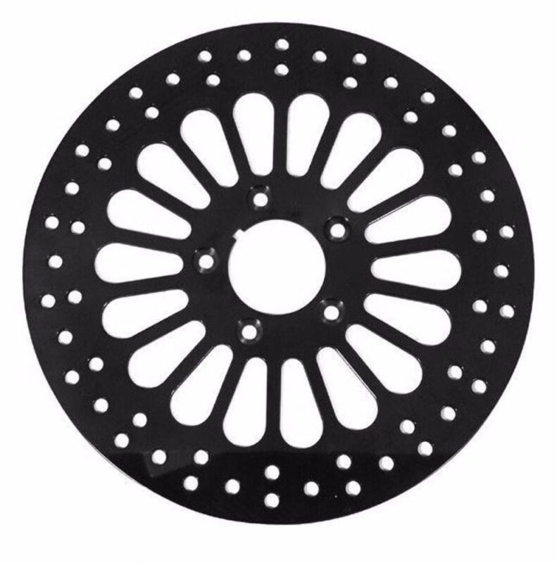 11.5" Black Stainless Steel Super Spoke Front Brake Rotor Disk 1984-2013 Harley