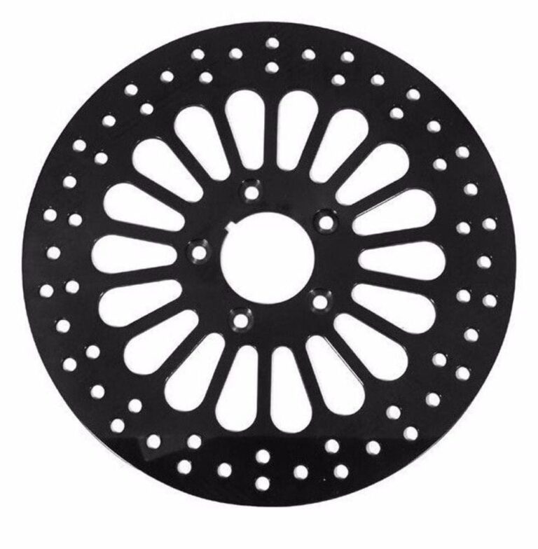 11.5" Black Super Spoke Rear Brake Rotor 1984-2013 Harley Dyna Sportster Touring