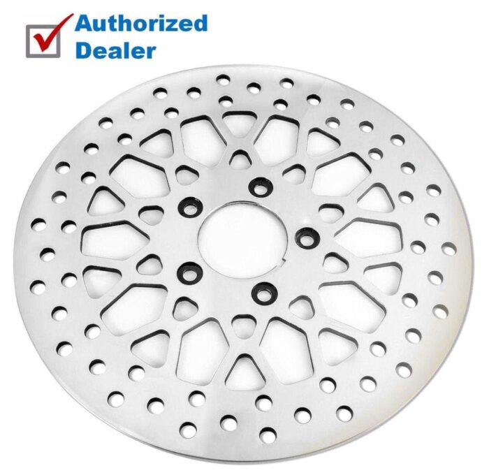 11.5" Steel Mesh Rear Brake Rotor 84-13 Harley Softail Dyna Sportster XL Touring