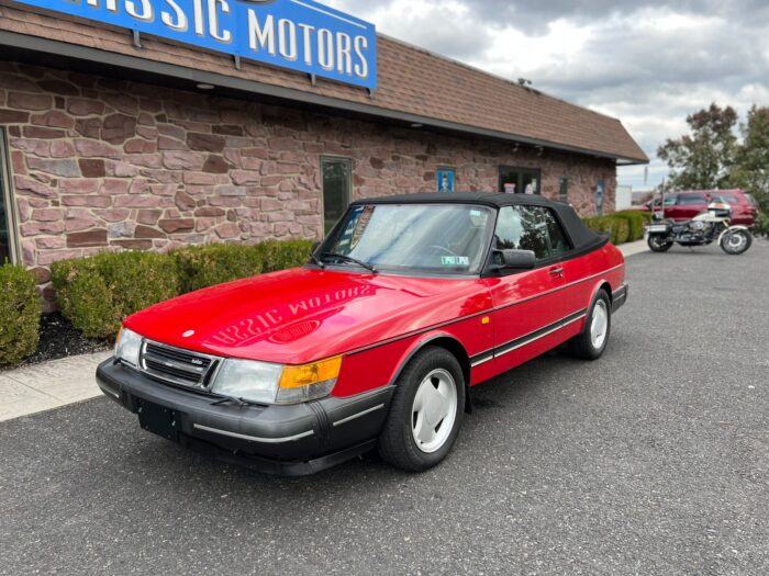 1994 Saab 900 Turbo Convertible 5 Speed Manual Service Records Last Year! - $9,995