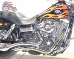 2 1/4" Chrome Big Radius Radius Curves Full Exhaust Drag Pipe System Harley Dyna