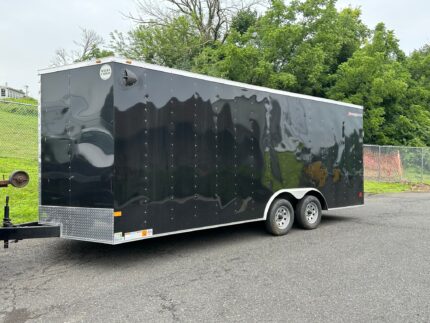 2023 Wells Cargo Fast Trac 8.5x20 Enclosed Trailer Motorcycle Utility Cargo V-Nose - $11,995