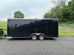 2023 Wells Cargo Fast Trac 8.5x20 Enclosed Trailer Motorcycle Utility Cargo V-Nose - $11,995