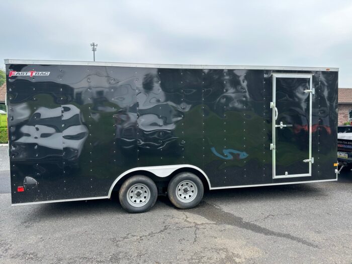 2023 Wells Cargo Fast Trac 8.5x20 Enclosed Trailer Motorcycle Utility Cargo V-Nose - $11,995