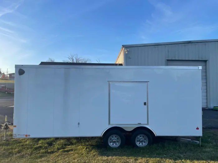 2023 Wells Cargo Road Force 8.5x20 Enclosed Trailer Motorcycle Utility Cargo V-Nose w/ Vent Haulmark - $12,995