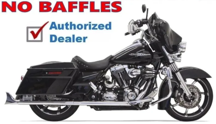 33" Bassani Exhaust 2 1/4 Chrome Bagger Fishtail Slip-On Mufflers Harley Touring