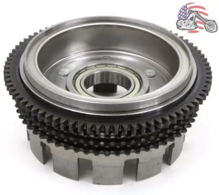 4 Speed Sportster Clutch Basket Drum Hub Shell Alternator Rotor Magnet 36791-84