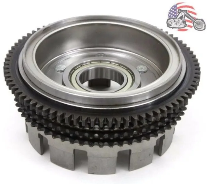 4 Speed Sportster Clutch Basket Drum Hub Shell Alternator Rotor Magnet 36791-84