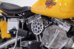 Air Filter Cleaner Holey Drilled Chrome Cover Harley Dyna Breather Backing Plate