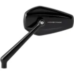 Arlen Ness Black Mini Stocker Right Side View Mirror Handlebar Screw-In Harley