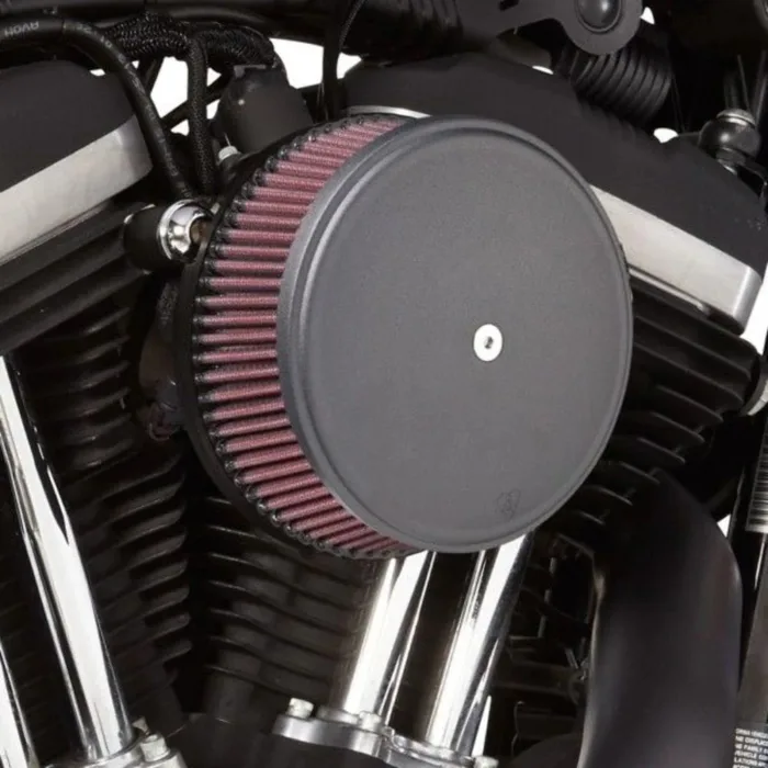 Arlen Ness Stage 1 Black Big Sucker Air Cleaner Filter Kit Harley Sportster XL