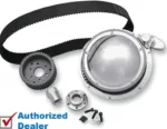 BDL 2" Shorty Open Belt Drive Primary Kit 1970-1978 Harley Shovelhead Big Twin