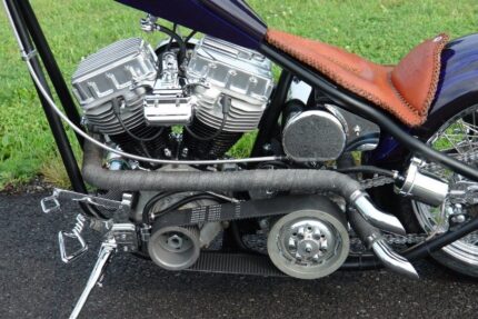 BDL 3" Open Belt Drive Primary Kickstart 1955-1984 Harley Panhead & Shovelhead