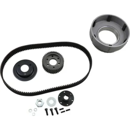 BDL 8mm 1-1/2" Open Primary Belt Drive Kit Kick Start Harley Panhead Knucklehead