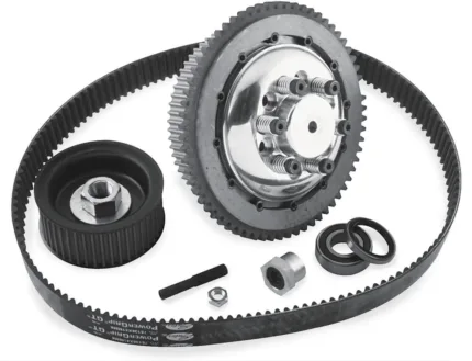 BDL Enclosed Closed 8mm 1.5" Belt Drive Primary Kit Clutch Harley Softail 90-06