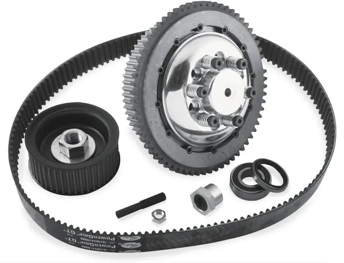 BDL Enclosed Closed 8mm 1.5" Belt Drive Primary Kit Clutch Harley Softail 90-06
