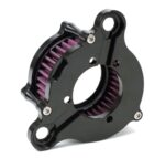 Black Billet Air Cleaner Kit Intake Filter Harley Sportster XL Stage 1 High Flow