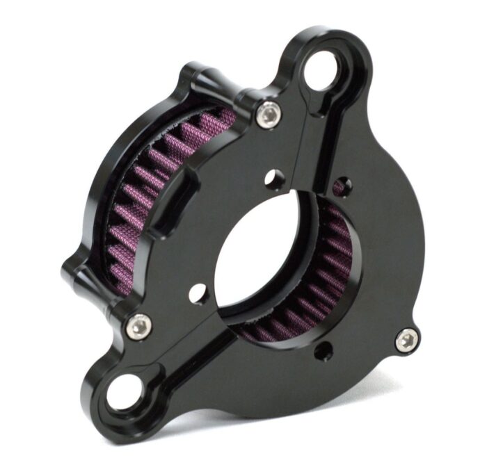 Black Billet Air Cleaner Kit Intake Filter Harley Sportster XL Stage 1 High Flow