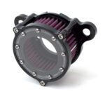 Black Billet Air Cleaner Kit Intake Filter Harley Sportster XL Stage 1 High Flow