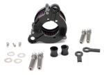 Black Billet Air Cleaner Kit Intake Filter Harley Sportster XL Stage 1 High Flow