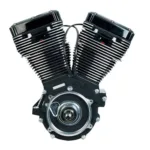 Black Edition S&S 111" V111 Evolution Evo Long Block Motor Engine Harley Chopper