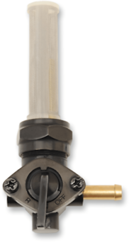 Black High Flow 22mm Fuel Petcock Harley Oem 62167-81 Bobber Custom Chopper Rear