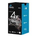 Cardo Duo 4-way Freecom Bluetooth Headset Waterproof Intercom Helmet Mount