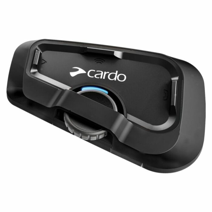 Cardo Duo 4-way Freecom Bluetooth Headset Waterproof Intercom Helmet Mount