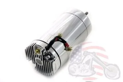 Chrome 12 Volt 2-Brush Generator Low Output Regulator Harley Flathead Sportster