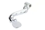 Chrome Billet Aluminum Slotted Brake Arm Pedal OE 41600082 Harley Touring 14+