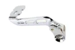 Chrome Billet Aluminum Slotted Brake Arm Pedal OE 41600082 Harley Touring 14+