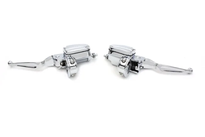 Chrome Handlebar Control Kit Hydraulic Master Cylinder 2017-2020 Harley Touring