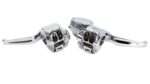 Chrome Handlebar Controls + Switch Housings Chrome Harley Touring Bagger 08-13