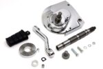 Chrome Kicker Kick Starter Conversion kit 1991-2003 Harley Sportster XL 883 1200