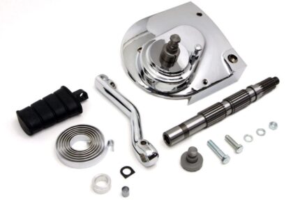 Chrome Kicker Kick Starter Conversion kit 1991-2003 Harley Sportster XL 883 1200