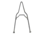 Chrome Round 26" Tall Sissy Bar Harley Chopper Bobber Rigid 6" Rear Flat Fender