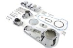 Chrome Shovelhead Dress Up Kit Rocker Primary Cam Cover Harley Shovel FXE 71-84