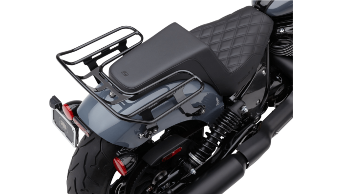 Cobra Big Ass Detachable Wrap Around Rack 2-Up Black Each Indian Chief 2022