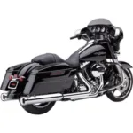 Cobra NH Neighbor Hater Chrome 4" 4.5" Slip On Mufflers Exhaust Harley Touring
