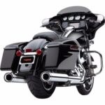Cobra NH Neighbor Hater Chrome 4" 4.5" Slip On Mufflers Exhaust Harley Touring