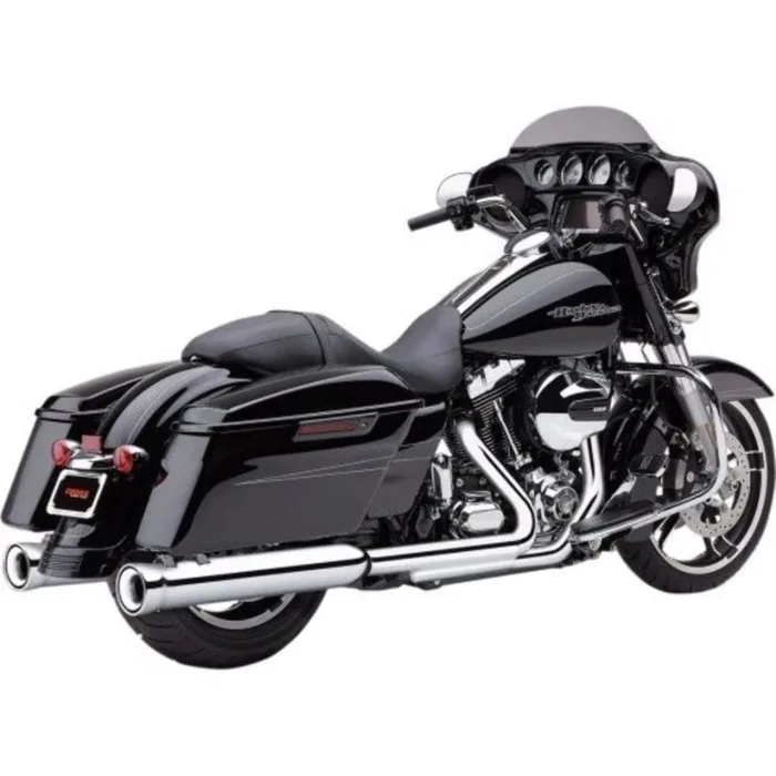Cobra NH Neighbor Hater Chrome 4" 4.5" Slip On Mufflers Exhaust Harley Touring