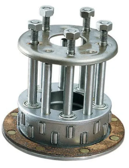 Complete Five Stud Clutch Hub Set Harley Big Twins Knucklehead Panhead Shovel