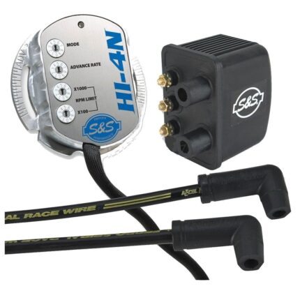 Crane S&S HI-4N Multi Function Single Fire Coil Ignition Kit HD Shovelhead & Evo