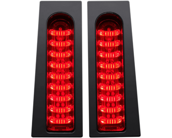 Custom Dynamics ProBEAM Black Fillerz LED Indicator Lights 2014+ Harley Touring