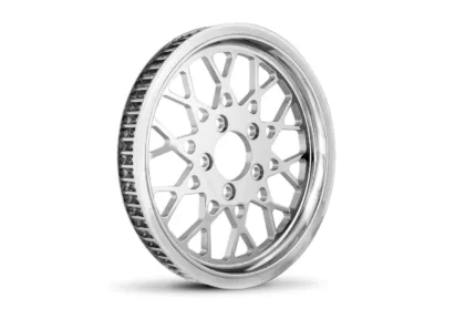 DNA Chrome 1-1/2" 70 Tooth Mesh Rear Pulley Harley Chopper Softail Bobber FXST